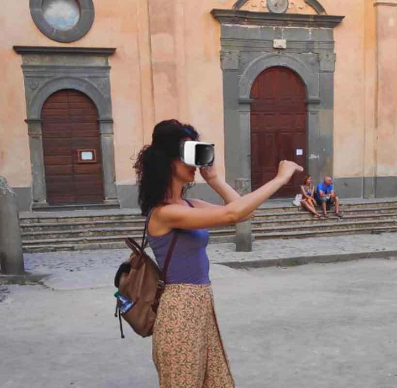 augmented virtual reality tours ancient and recent