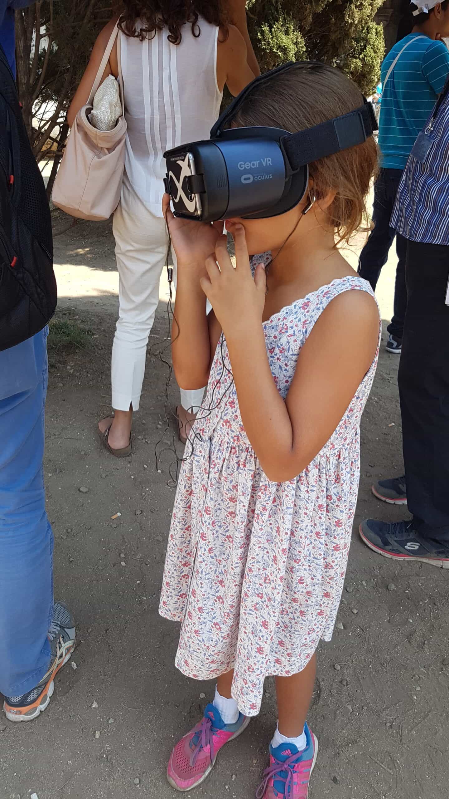 children virtual reality tours ancient and recent