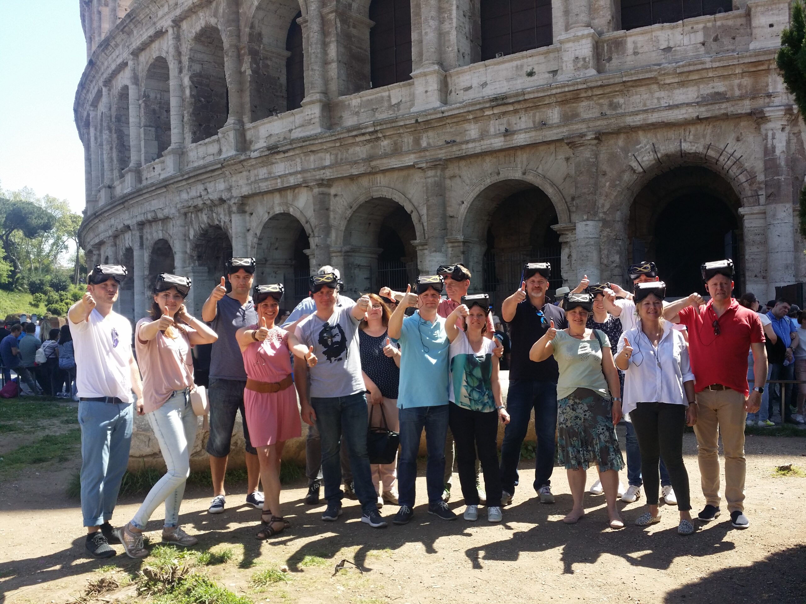 group virtual reality tours ancient and recent