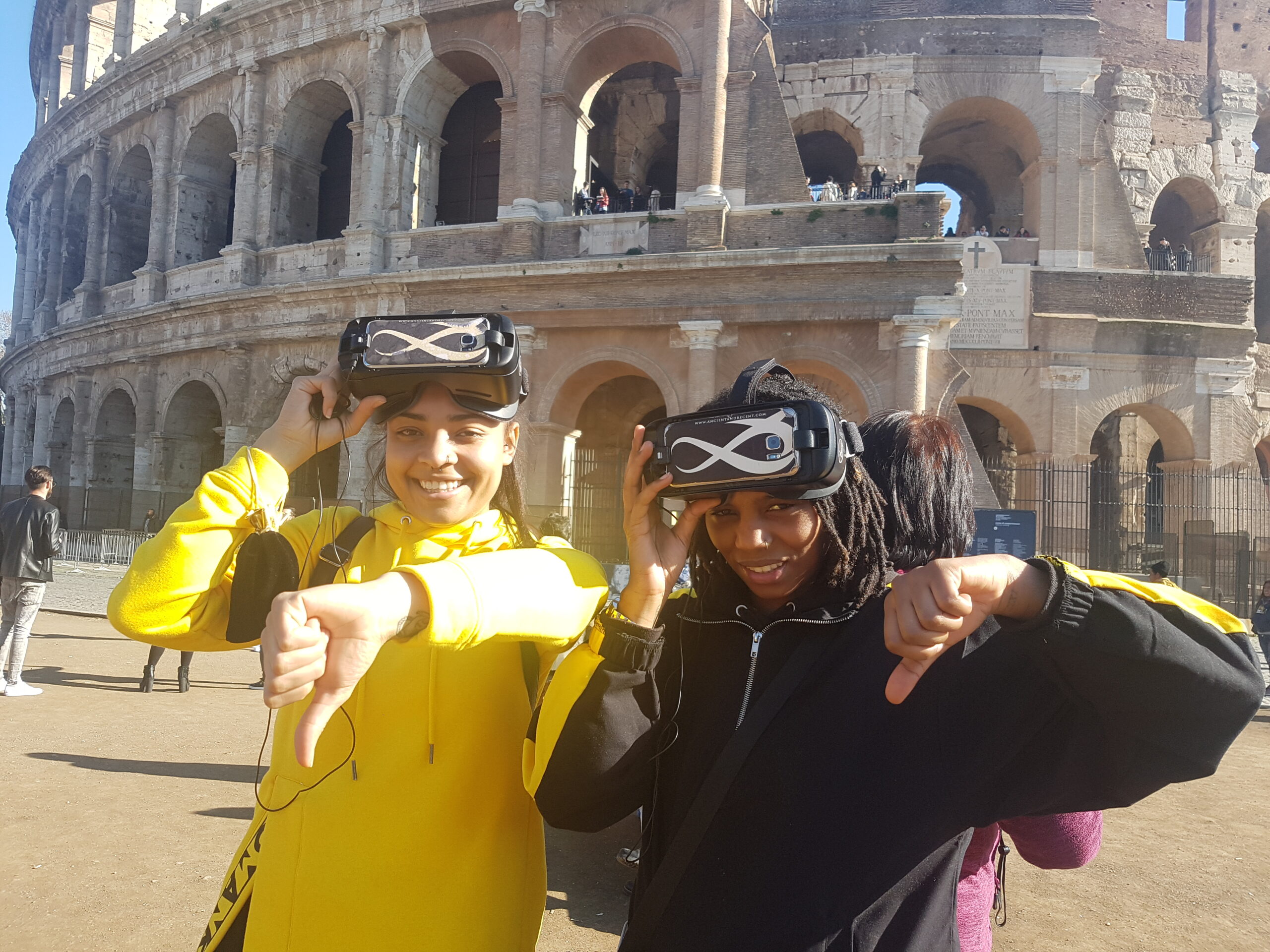 students virtual reality tours ancient and recent