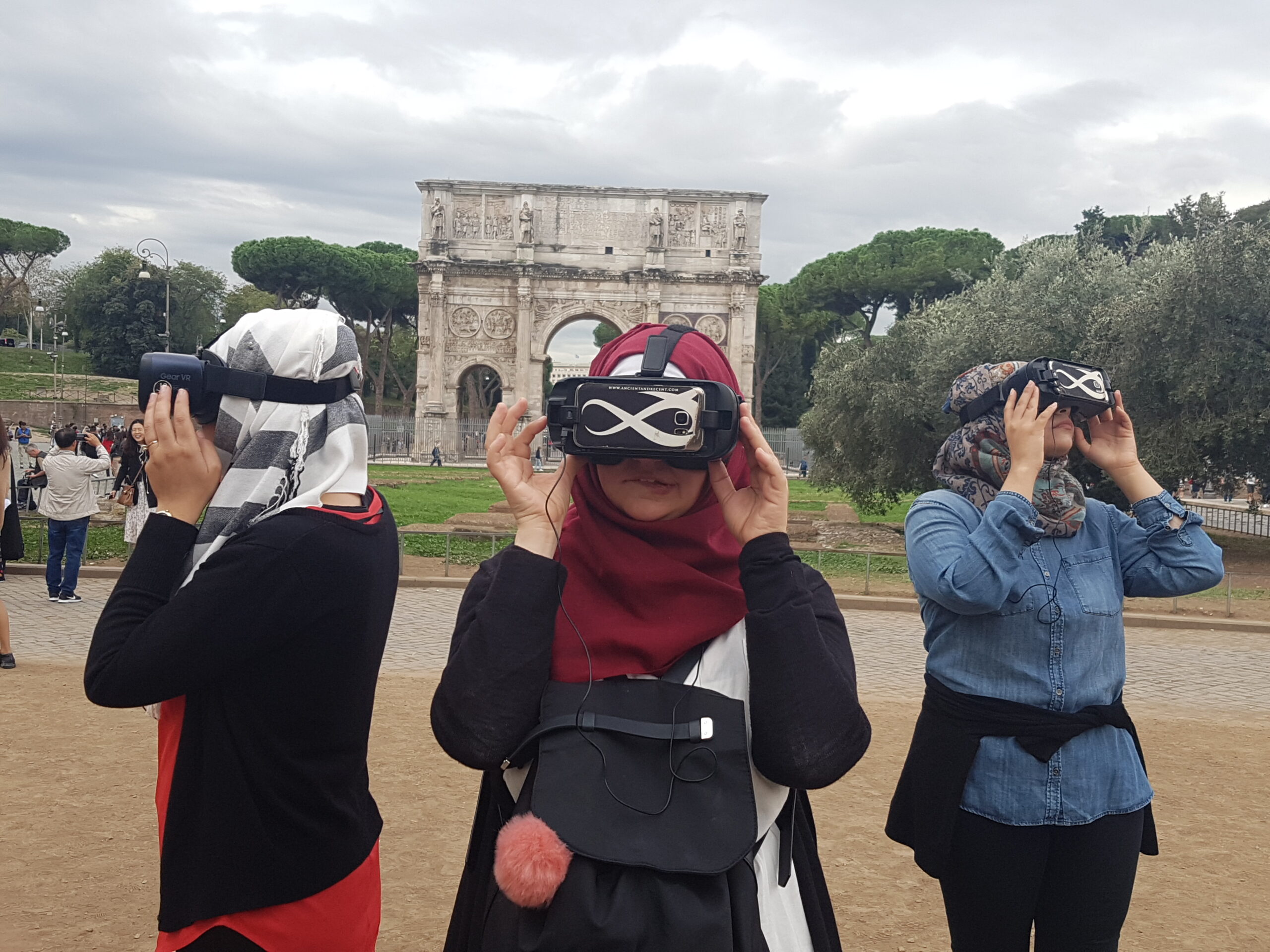 walking rome virtual reality tours ancient and recent